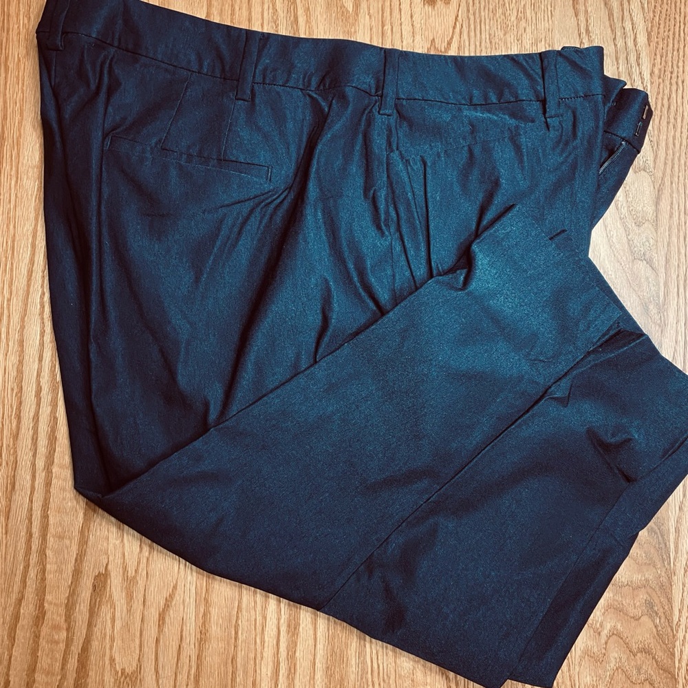 Lane Bryant women's black ankle pants